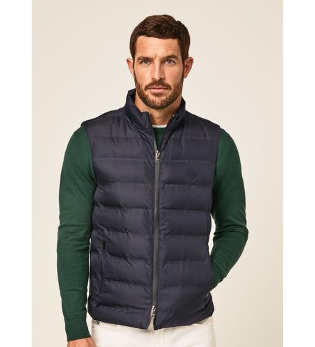 HM402895 Gilet matelassé Slim Fit (M), Casuel, Polyester, Sans manches / bretelles - Hackett London - Modalova