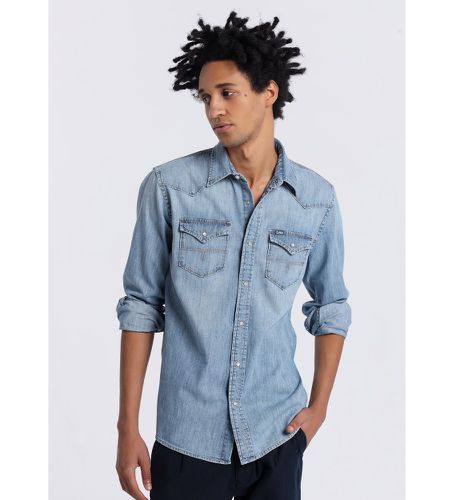 Chemise en denim à manches longues (S), Casuel, Coton, Manche courte - Lois Jeans - Modalova