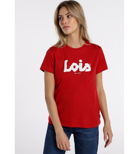 T-shirt à manches courtes (XL), Rouge, Casuel, Coton, Manche courte - Lois Jeans - Modalova