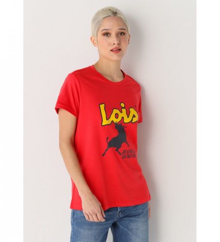 T-shirt 133098 (L), Casuel, Coton, Manche courte - Lois Jeans - Modalova