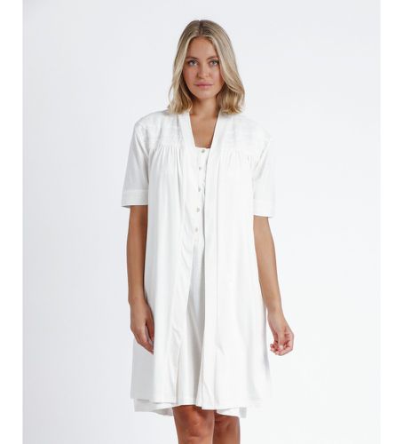 Peignoir Plumetti Classic Ibiza (S), Homewear, Coton, Manche longue - Admas - Modalova