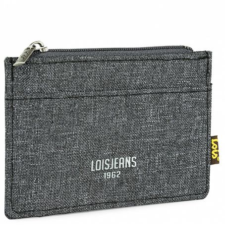 LOIS 203642 Porte-cartes portefeuille avec protection RFID en foncé (OSFA), Casuel, Nylon, Polycuir, D - Lois Jeans - Modalova