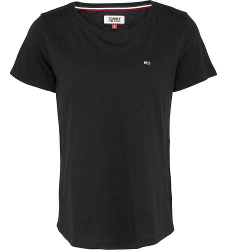 DW0DW14616 T-shirt souple à col rond (XXL), Casuel, Manche courte, Le coton biologique, Durable - Tommy Jeans - Modalova