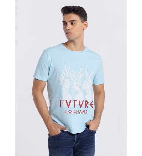 T-shirt 133258 (M), Casuel, Coton, Manche courte - Lois Jeans - Modalova