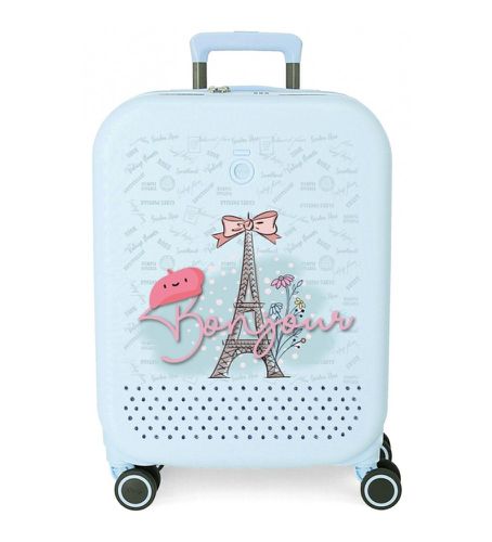 Unisex. 9529121 Valise cabine Bonjour rigide 55cm (OSFA), Casuel, Rose, ABS/Polycarbonate - Enso - Modalova