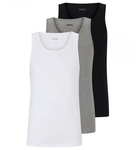 Pack 3 T-shirts classiques , , Blanc (S), Homewear, Coton, Sans manches / bretelles - BOSS - Modalova