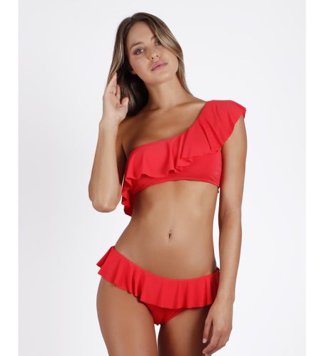 Bikini asymétrique à volants (42), Beachwear, Polyamide - Admas - Modalova