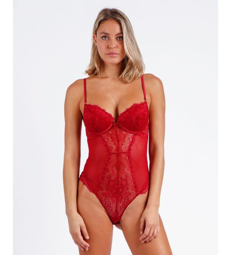 Bodysuit Cup Lace Waves (85B), Homewear, Polyamide, Sans manches / bretelles - Admas - Modalova