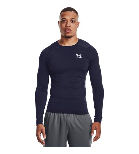 HeatGear Armour - T-shirt à manches longues (L), Sport, Multisport, Polyester, Manche longue, Marine - Under Armour - Modalova