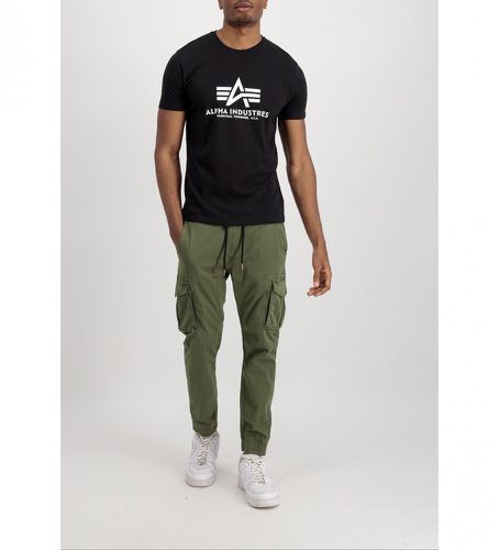 T-shirt avec logo (S), Casuel, Coton, Manche courte - ALPHA INDUSTRIES - Modalova