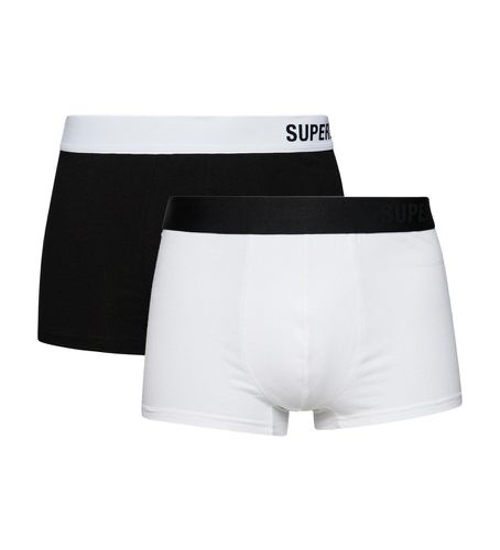 M3110349A Lot de 2 pantalons en coton biologique avec logo décentré , (S), Homewear, Le coton biologique, Dur - Superdry - Modalova