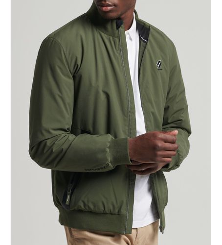 M5011320A Veste d'entraînement Harrington Code verte (S), Casuel, Polyester, Manche longue - Superdry - Modalova