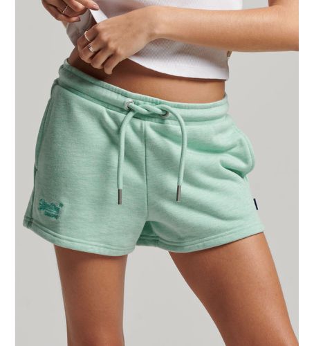 W7110388A Short en maille avec logo Vintage brodé en (M), Casuel, Coton, Durable - Superdry - Modalova