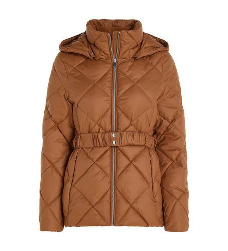 WW0WW40327 Veste matelassée Elevated Brown (S), Marron, Casuel, Manche longue, Polister recyclé, Durable - Tommy Hilfiger - Modalova