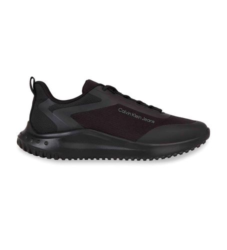 YM0YM00811 Trainers Eva Runner (40), Noir, Plat, Lacets, Casuel, Durable, Polyester recyclé - Calvin Klein Jeans - Modalova