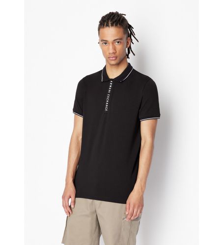 NZF71ZJH2Z1200 Polo en coton extensible (S), Casuel, Classique, Manche courte - Armani Exchange - Modalova