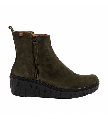 FE0 Bottines en cuir N5167 Myth Yggdrasil -Hauteur de la cale 5cm (37), 3 à 5 cm, Fermeture éclair - El Naturalista - Modalova