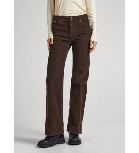 PL211617YG9 Pantalon Willa marron (33/30), Casuel, Coton - Pepe Jeans - Modalova