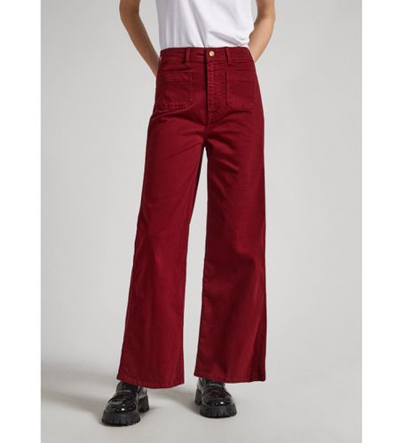 PL211663 Lexa Crop Clr pantalon marron (27/28), Casuel, Grenat, Le coton biologique, Durable - Pepe Jeans - Modalova