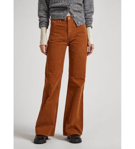 PL211617YG9 Pantalon Willa marron clair (25/30), Casuel, Coton - Pepe Jeans - Modalova