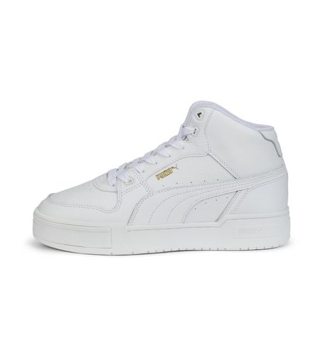 CA Pro Mid Leather Sneakers (40.5), Cuir, Blanc, Plat, Lacets, Casuel - Puma - Modalova