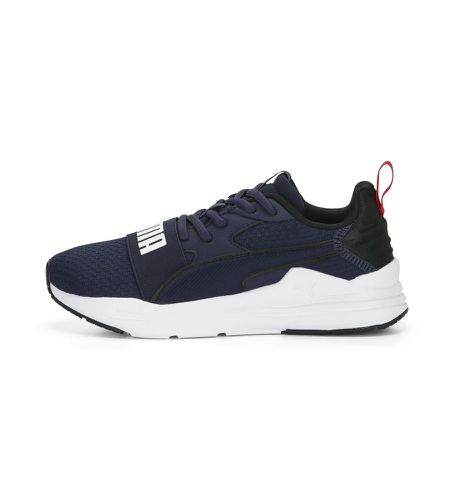 Chaussures Wired Run Pure (38), Plat, Lacets, Casuel, Marine - Puma - Modalova