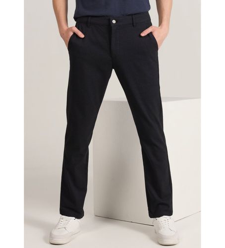 Pantalon chino slim à carreaux | Taille moyenne (28), Casuel, Multicolore, Coton - Bendorff - Modalova