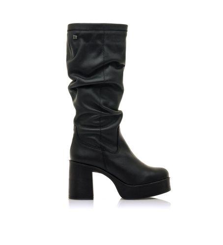 Bottes des années soixante -Hauteur du talon : 8 cm (36), Cuir, 5 à 8 cm, Fermeture éclair, Casuel - Mustang - Modalova