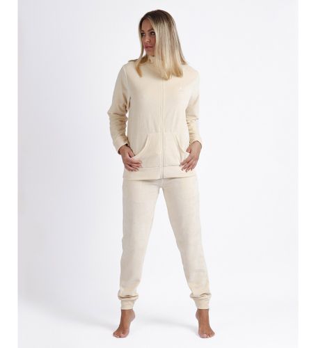 Pyjama ouvert Manches longues Double Velours Doux Maison (S), Homewear, Polyester, Manche longue - Admas - Modalova