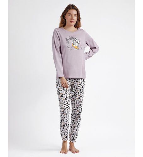 Pyjama à manches longues Daisy Fashion Lilas (XXL), Homewear, Violet, Coton, Manche longue - Disney - Modalova