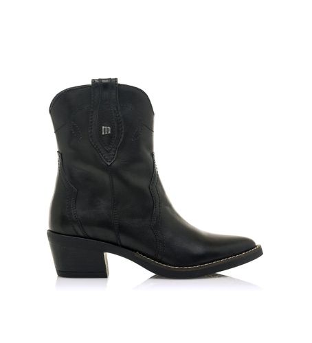 Bottines en cuir Teo - Hauteur du talon : 5 cm (39), 3 à 5 cm, Fermeture éclair, Casuel - MTNG - Modalova