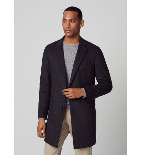 HM403053 Manteau Cash en laine unie (38/32), Casuel, Classique - Hackett London - Modalova