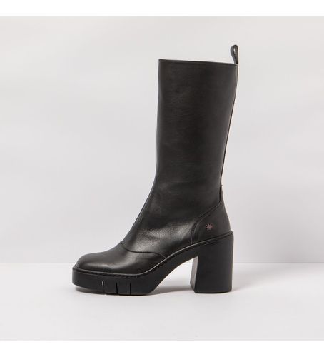 Bottes en cuir nappa - Hauteur du talon : 9cm (36), 5 à 8 cm, 8 à 10 cm, Fermeture éclair, Casuel - Art - Modalova