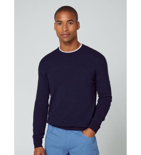 HM703028 Pull Merino Cash Mix (S), Casuel, Laine, Classique, Manche longue - Hackett London - Modalova