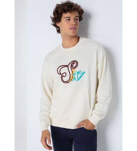 Sweatshirt en chenille (S), Casuel, Coton, Manche longue - Six Valves - Modalova