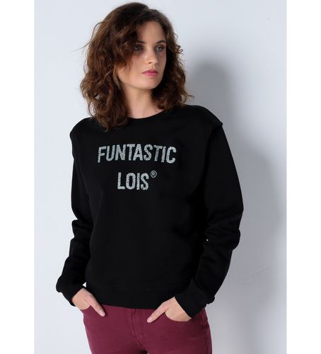 Sweatshirt avec épaulettes plissées (XS), Casuel, Coton, Manche longue - Lois Jeans - Modalova