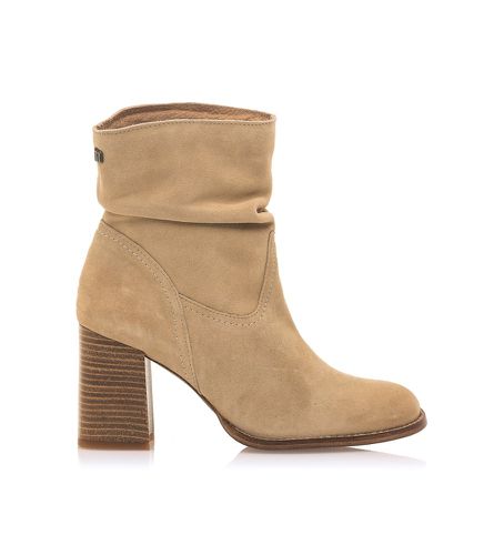 Bottines en cuir - Hauteur du talon : 7cm (36), 5 à 8 cm, Fermeture éclair, Casuel - MTNG - Modalova