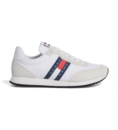 EM0EM01351 Trainers Runner (40), Blanc, Plat, Lacets, Casuel, Polyester recyclé - Tommy Jeans - Modalova