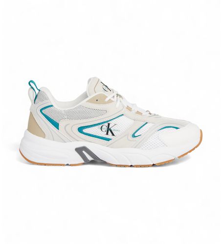 YM0YM00589 Baskets en cuir multicolore Retro Tennis (40), Plat, Lacets, Casuel - Calvin Klein Jeans - Modalova