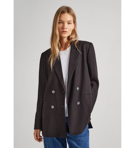 PL402305 Veste Sharon noire (L), Casuel, Fête, Classique, Manche longue, Lyocell - Pepe Jeans - Modalova