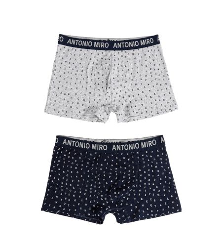 P-0-000504 Pack 2 Boxer Cassette , (S), Homewear, Coton - Antonio Miro - Modalova