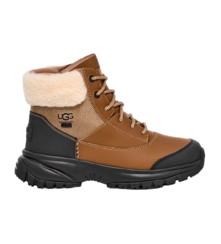 Bottes en cuir imperméables Yose Fluff V2 marron (36), 3 à 5 cm, Lacets, Casuel - UGG - Modalova