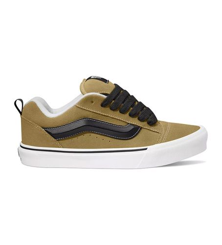 VN0009QC5QJ1 Knu Skool - Baskets en cuir marron (44), Plat, Lacets, Casuel - Vans - Modalova