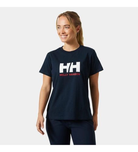 T-shirt Logo 2.0 (S), Casuel, Sport, Manche courte, Le coton biologique, Marine - Helly Hansen - Modalova