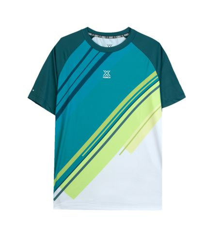 T-shirt à rayures vertes (M), Sport, Tennis/Padel, Multisport, Polyamide, Manche courte - Munich - Modalova