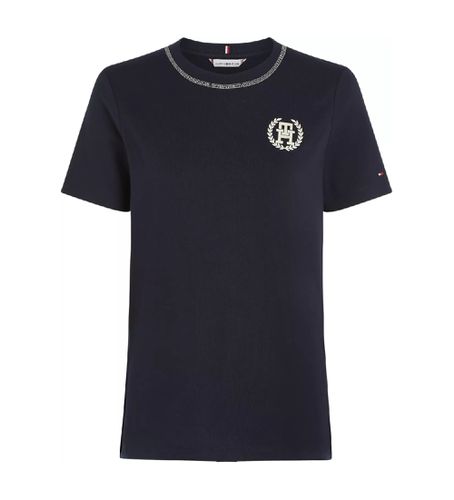 WW0WW41903 T-shirt Reg Laurel (S), Casuel, Coton, Manche courte - Tommy Hilfiger - Modalova