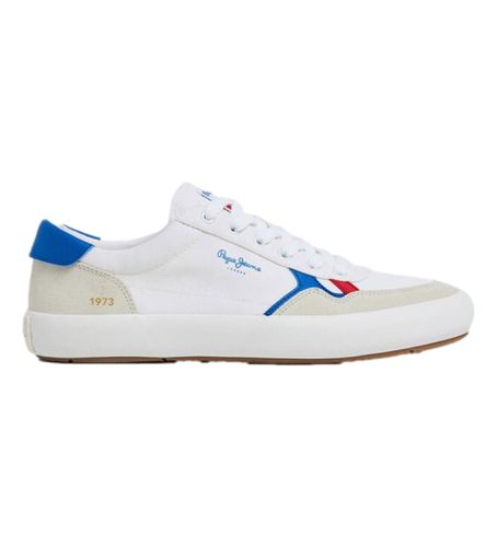 PMS31038 Travis Brit Leather Sneakers (42), Cuir, Plat, Lacets, Casuel - Pepe Jeans - Modalova