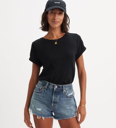 Short à taille haute 501 Original (24), Bleu, Casuel, Coton, Denim - Levi's - Modalova