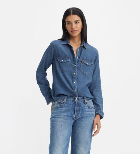 Chemise western iconique bleue (XS), Casuel, Manche longue, Lyocell - Levi's - Modalova