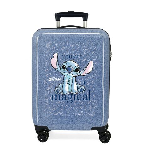 Unisex. 3851722 Valise cabine rigide Stitch You are magical 55 cm (OSFA), Casuel, ABS/Polycarbonate - Disney - Modalova